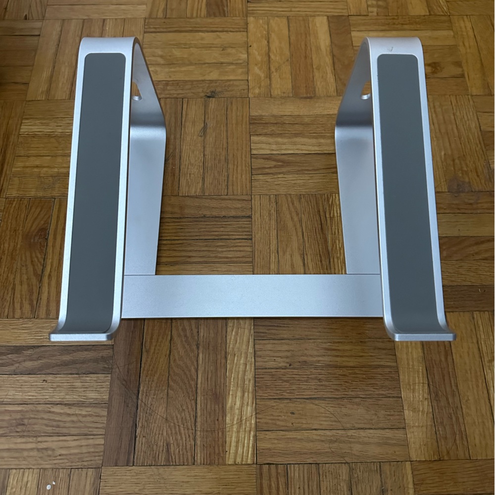 Silver Laptop Stand